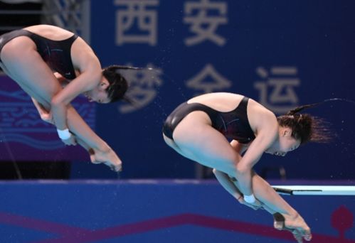 宝鸡全运会女子跳水团体决赛，全红婵率领广东队夺冠，陕西队获得季军
